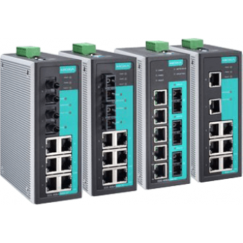 EDS-408A Управляемый коммутатор 8 x 10/100BaseTX с базовыми функциями управления MOXA (00-01169635) 0,65