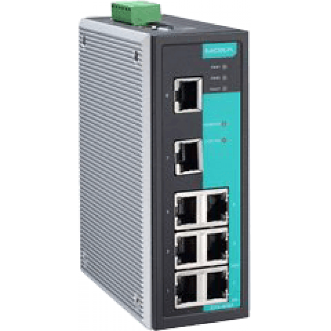 Управляемый коммутатор 8 x 10/100BaseTX с расширенным диапазоном температур, с сертификатом IECEx MOXA (00-06101522) 0,65 EDS-408A-T-IEX