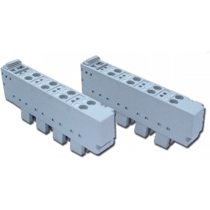 Терминальные блоки для модульных систем серии ioLogik 4000. Упаковка из 9 шт. MOXA Пластик M-8001-PK