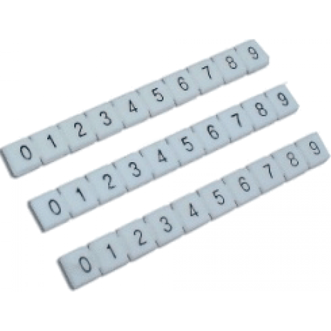 Маркеры с цифрами от 0 до 9 (100 шт.) MOXA M-8003-PK