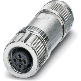 M12A-4PFF-IP67 4-контактный разъем M12 A-coded "мама", Phoenix Contact, защита IP67 MOXA Женский (мама)