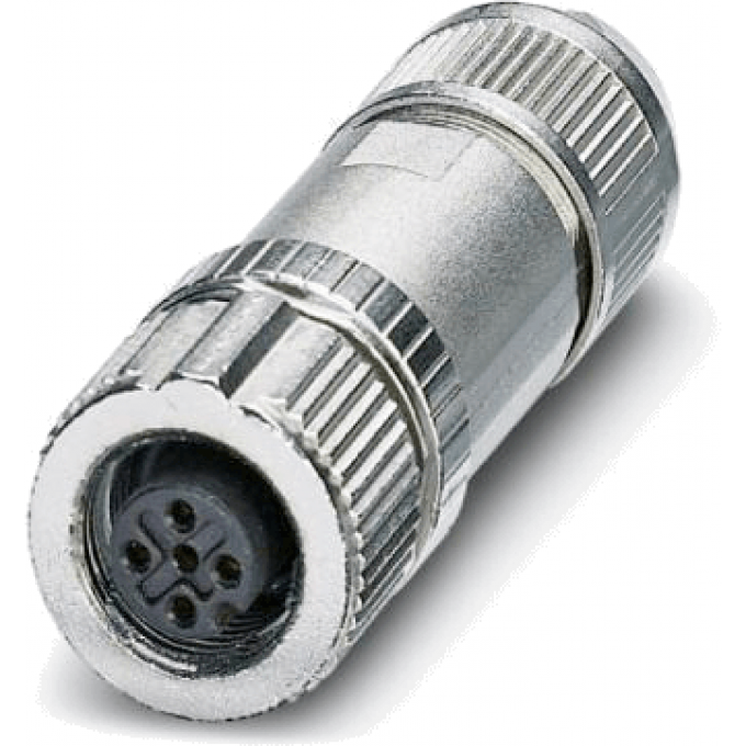 4-контактный разъем M12 A-coded "мама", Phoenix Contact, защита IP67 MOXA Женский (мама) M12A-4PFF-IP67