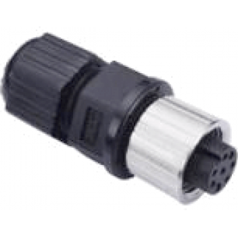 M12A-8PFF-IP68 8-контактный разъем M12 A-coded "мама", защита IP68 MOXA 8 pin От -40 до +85°C