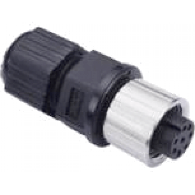 8-контактный разъем M12 A-coded "мама", защита IP68 MOXA 8 pin От -40 до +85°C M12A-8PFF-IP68