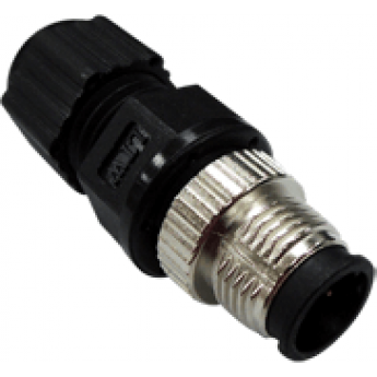 M12A-8PMM-IP67 8-контактный разъем M12 A-coded "папа", защита IP67 MOXA Папа (штекер)