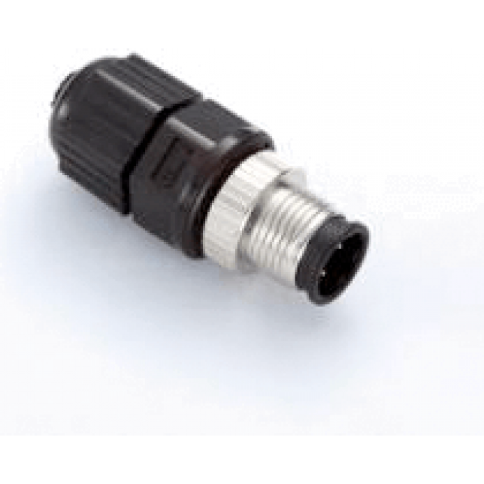 Разъем M12 D-coded "папа" (4-конт.), защита IP68 MOXA M12D-4P-IP68