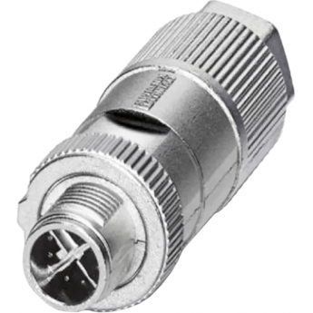 M12X-8PMM-IP65 8-контактный разъем M12 X-coded "папа", Phoenix Contact, защита IP65 MOXA 10 Гбит/с Промышленные Ethernet-сети