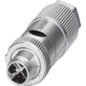 M12X-8PMM-IP68 8-контактный разъем M12 X-coded "папа", Phoenix Contact, защита IP68 MOXA 10 Гбит/с (Ethernet)