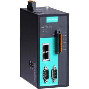 MOXA NPort IA5250A-6I/O 2-портовый преобразователь RS-232/422/485 в Ethernet с 4 каналами дискретного ввода и 2 дискретного вывода 0,75 MOXA NPort IA5250A-6I/O 2-портовый преобразователь RS-232/422/485 в Ethernet с 4 каналами дискретного ввода и 2 дискретного вывода 0,75