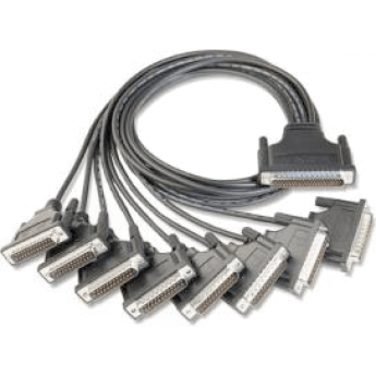 Opt-8C (CBL-M62M25x8) Разветвительный кабель для 8-портовых плат ISA, PCI, Universal PCI, разъем DB25 "папа" MOXA