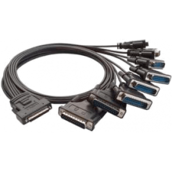 Opt-8C+ (CBL-M68M25x8) Разветвительный кабель для 8-портовых плат PCI Express, разъем DB25 "папа" MOXA Не указана