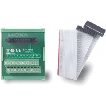 TB-1600 w/Cable 20-контактная терминальная плата с кабелем MOXA 77,5х67,5х51 Пластик